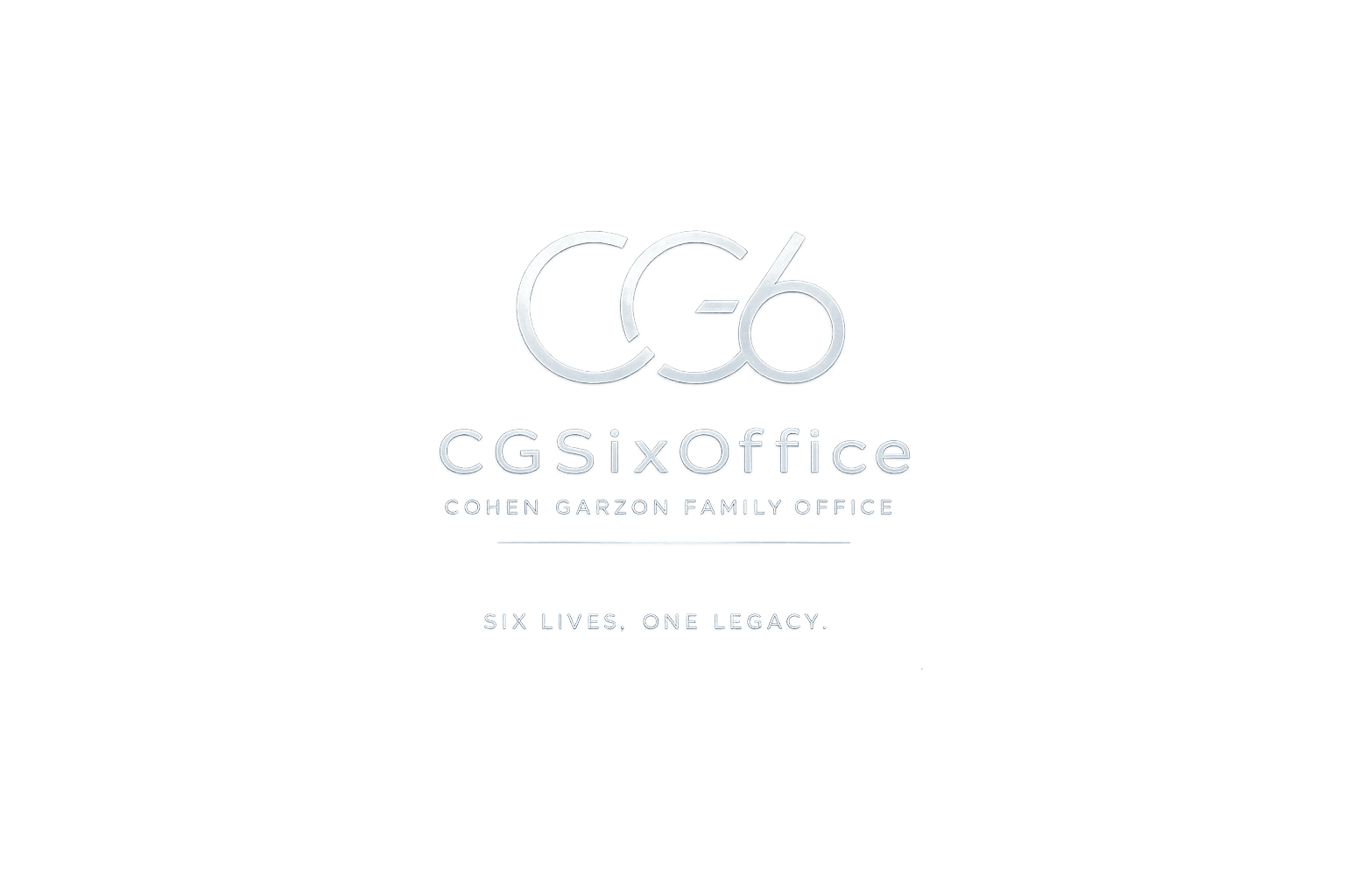 CG6 Office — Cohen Garzon Family Office. Six lives. One legacy.